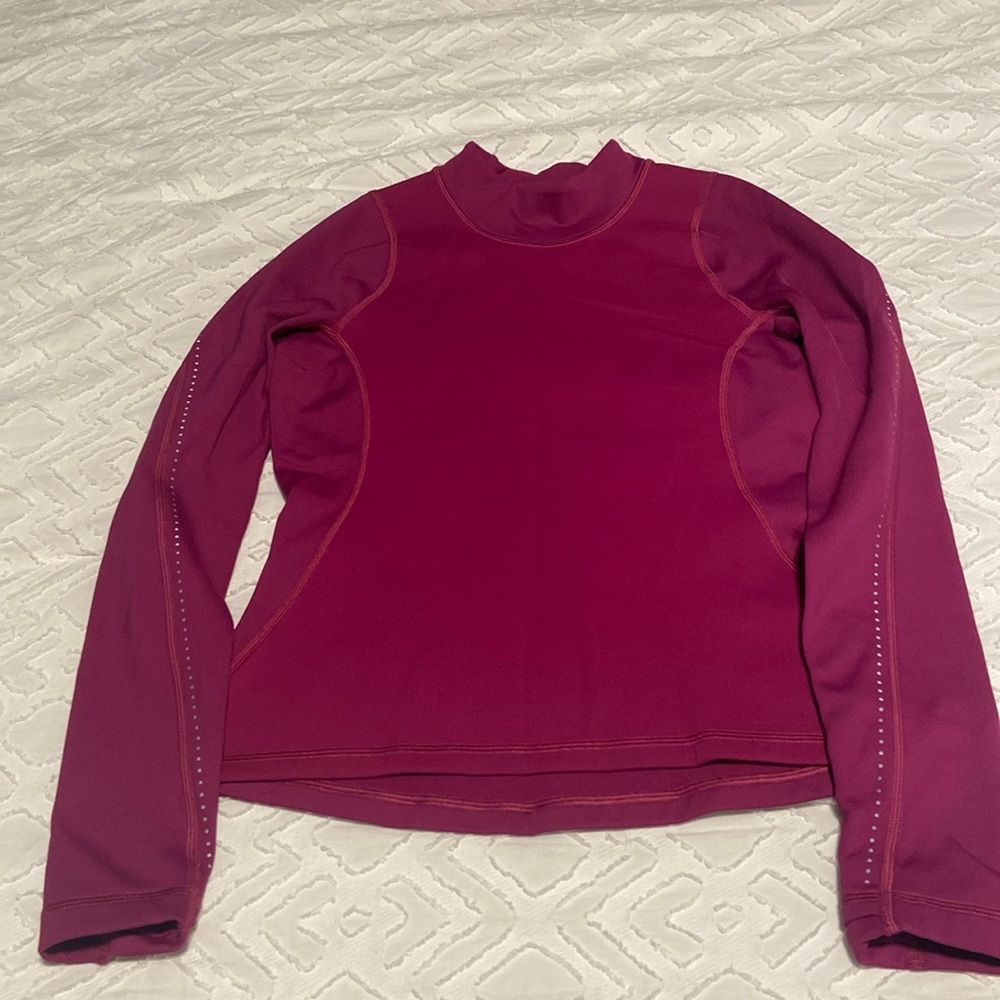 Lululemon Long Sleeve in fuchsia women’s top